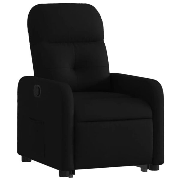 vidaXL Relaxsessel mit Aufstehhilfe Schwarz Stoff Modell 19