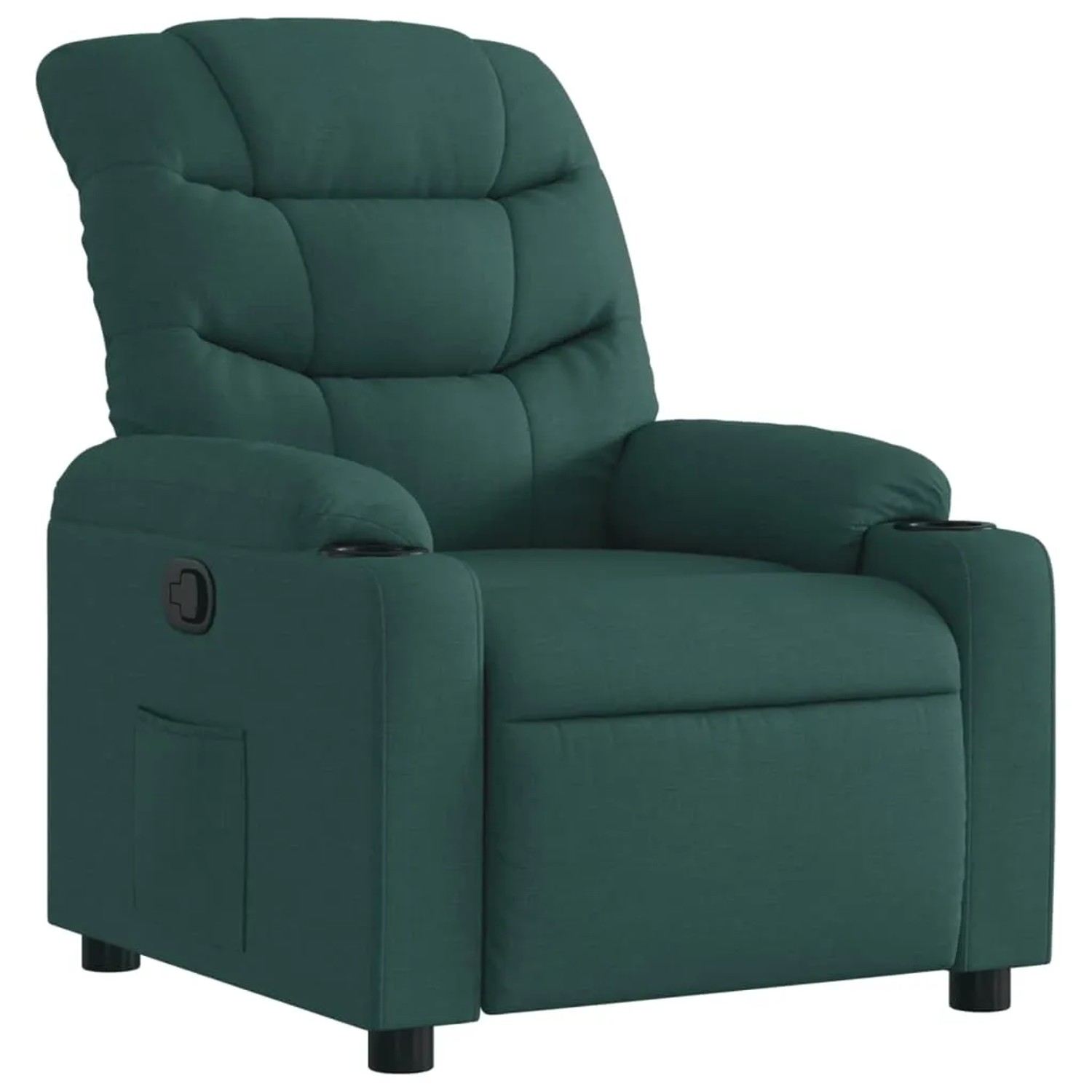 vidaXL Relaxsessel Dunkelgrün Stoff 374153