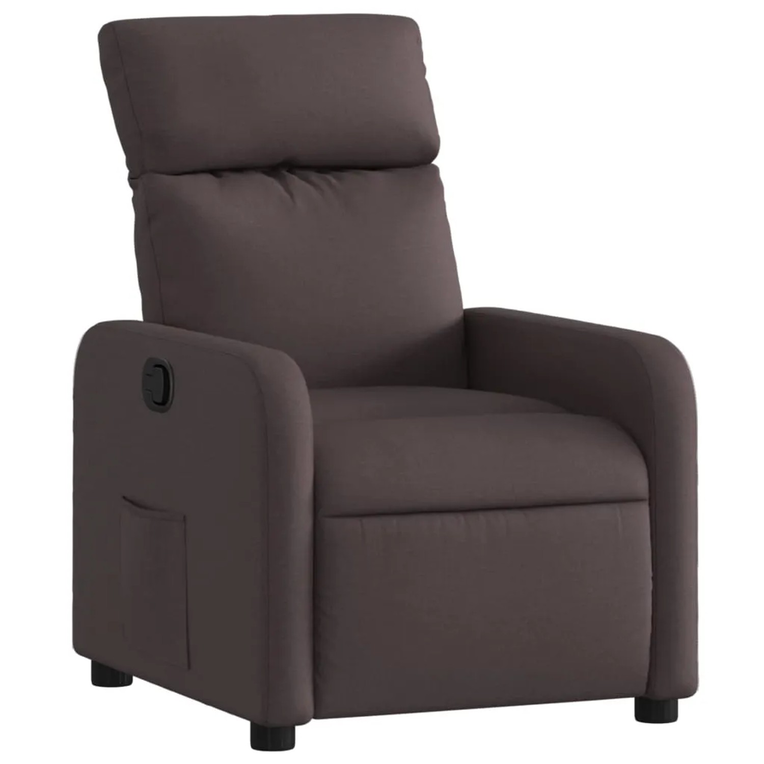 vidaXL Relaxsessel Dunkelbraun Stoff Modell 38