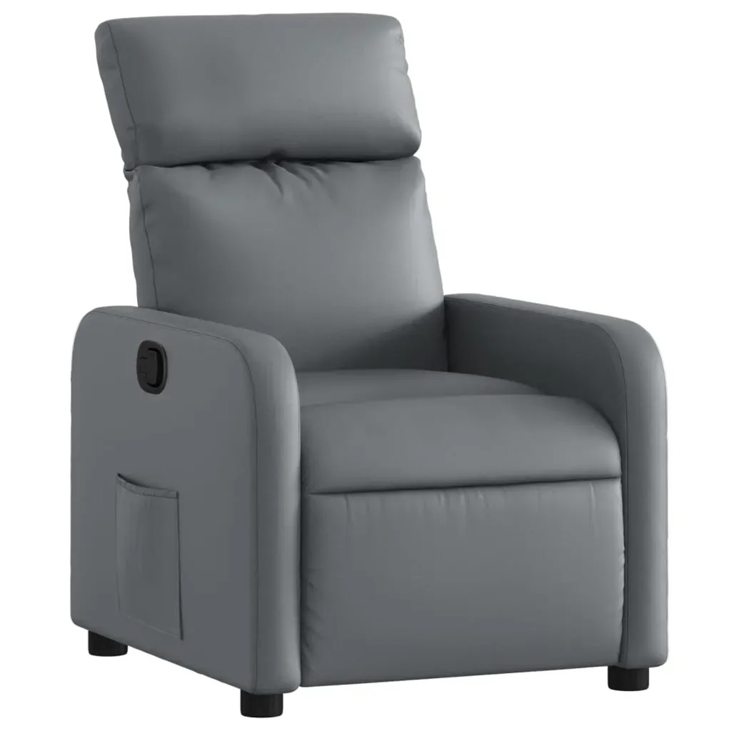 vidaXL Relaxsessel Grau Kunstleder Modell 33
