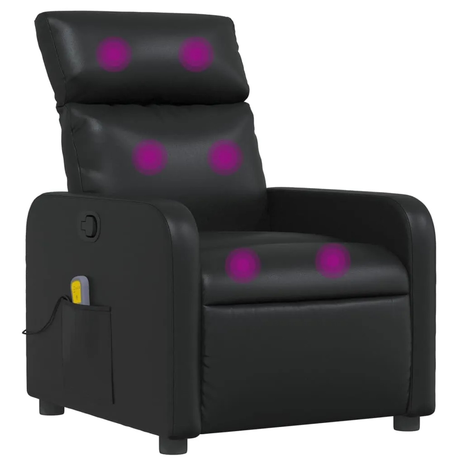 vidaXL Massagesessel Schwarz Kunstleder Modell 16