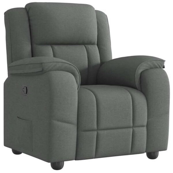 vidaXL Relaxsessel Stoff Dunkelgrau 3303554 vidaXL Relaxsessel Stoff Dunkelgrau 3303554