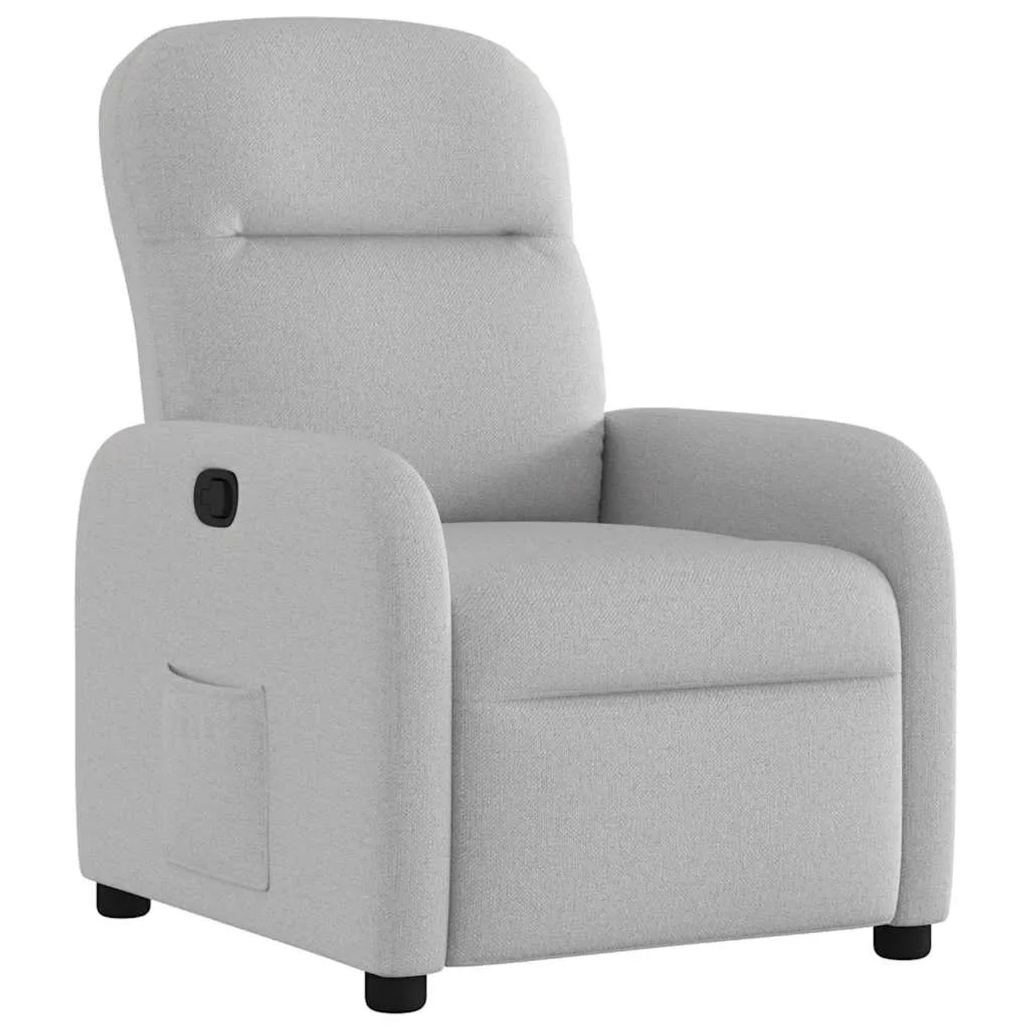 vidaXL Relaxsessel Wolkengrau Stoff 4015531
