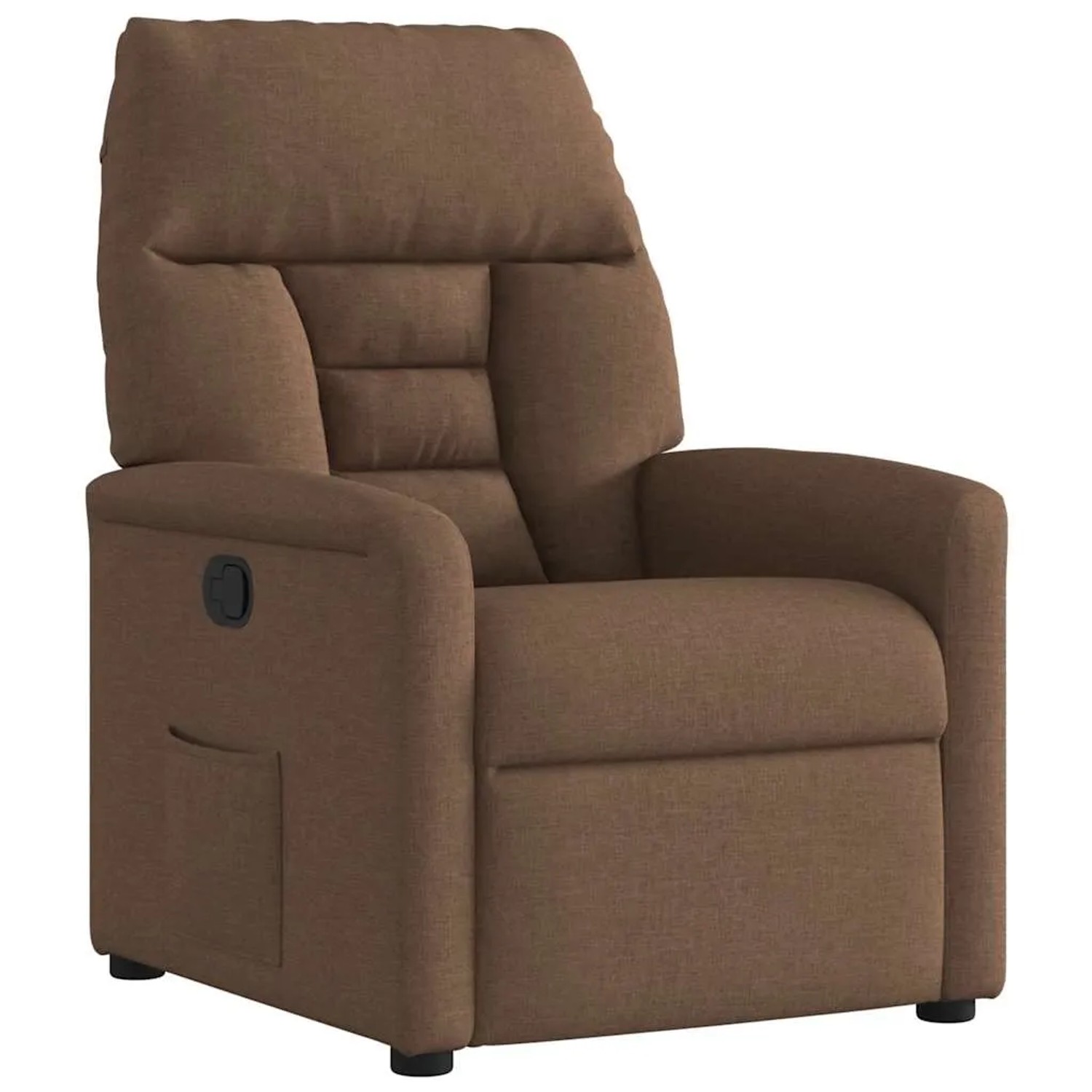vidaXL Relaxsessel Braun Stoff 4015546