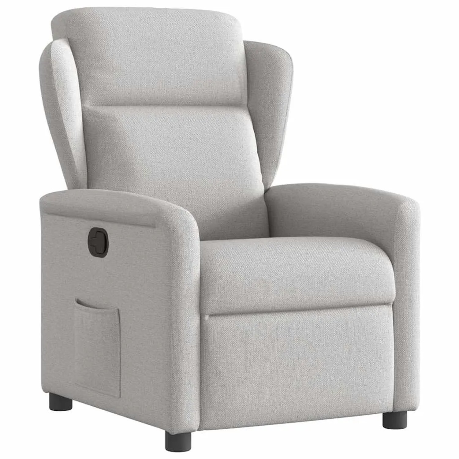 vidaXL Relaxsessel Wolkengrau Stoff 4015585