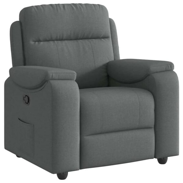 vidaXL Relaxsessel Dunkelgrau Stoff 4015681 vidaXL Relaxsessel Dunkelgrau Stoff 4015681