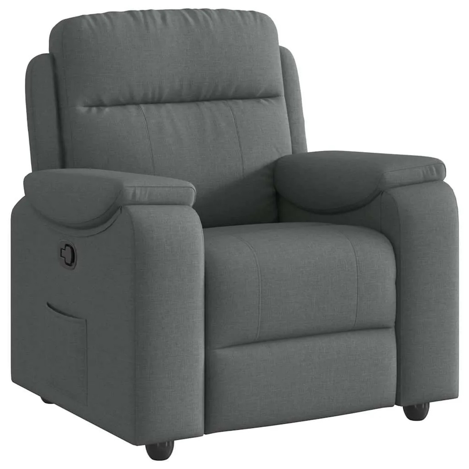 vidaXL Relaxsessel Dunkelgrau Stoff 4015681