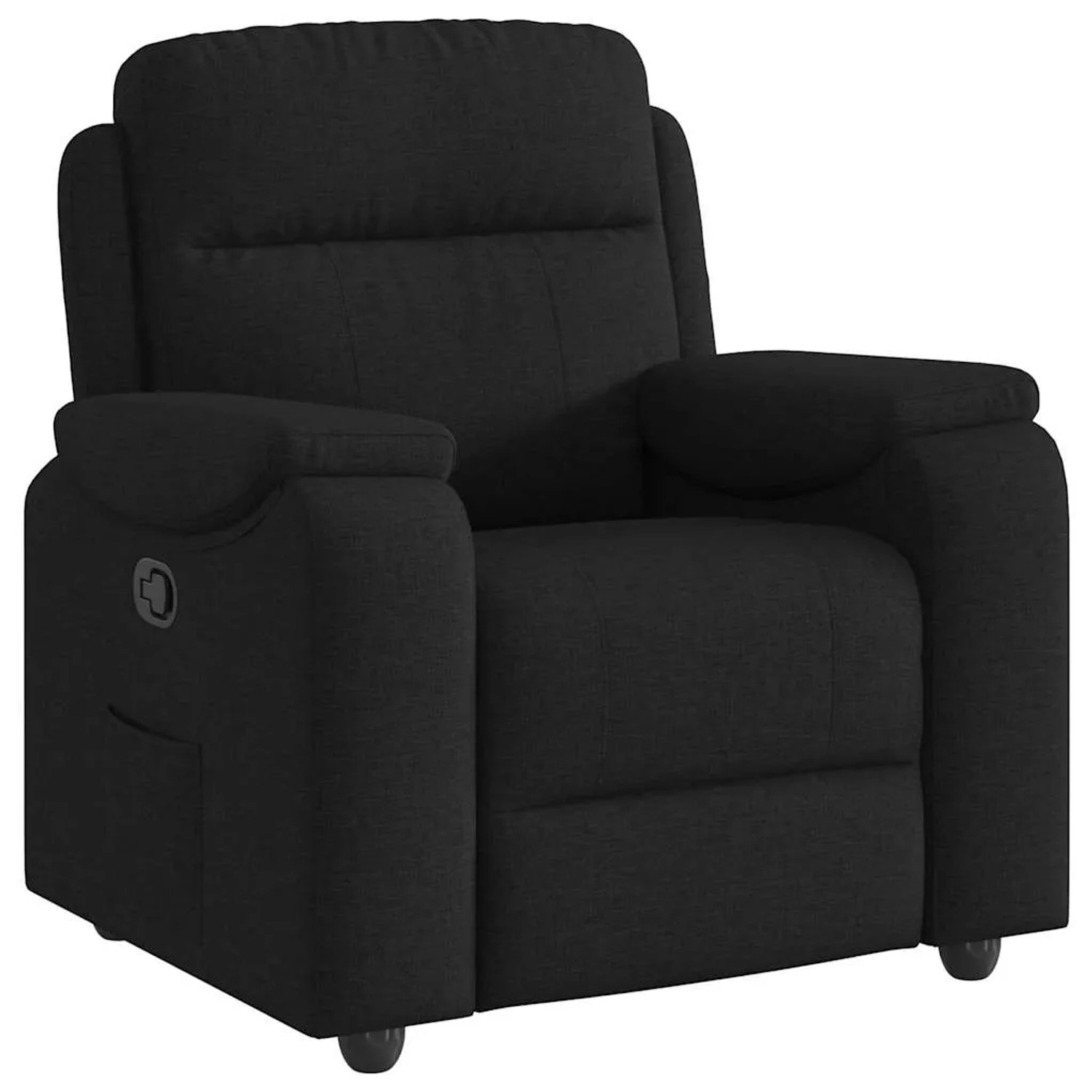 vidaXL Relaxsessel Schwarz Stoff 4015682