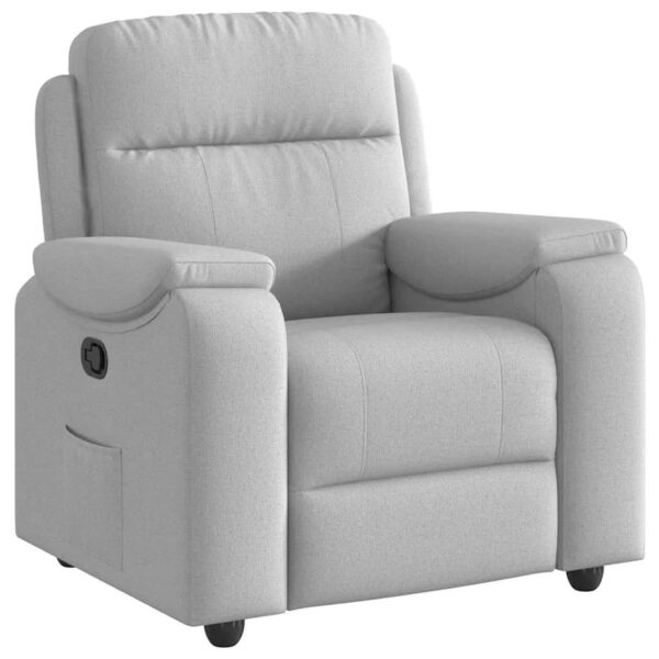 vidaXL Relaxsessel Wolkengrau Stoff 4015689