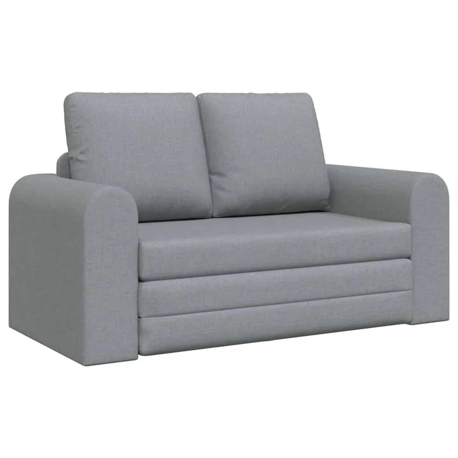 vidaXL Schlafsofa Hellgrau 148 x 71 x 83 cm Stoff 4106673