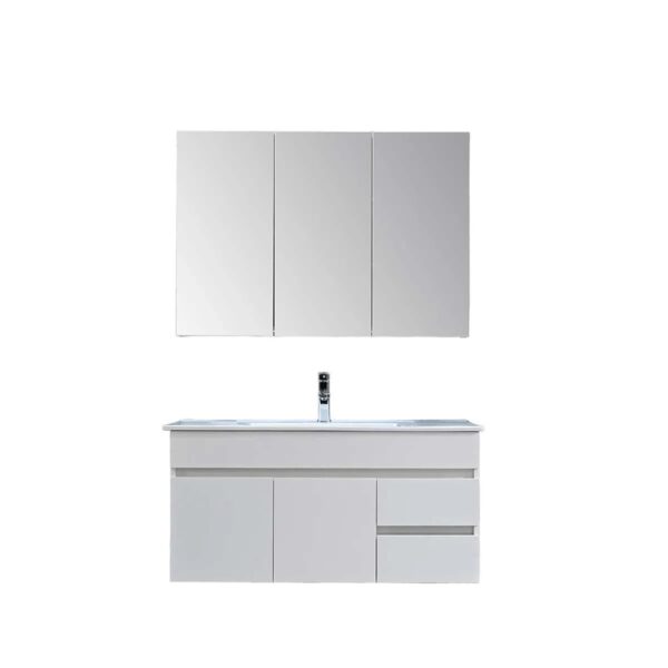 Sanotechnik Badezimmer-Set Belluno Weiß 3-teilig