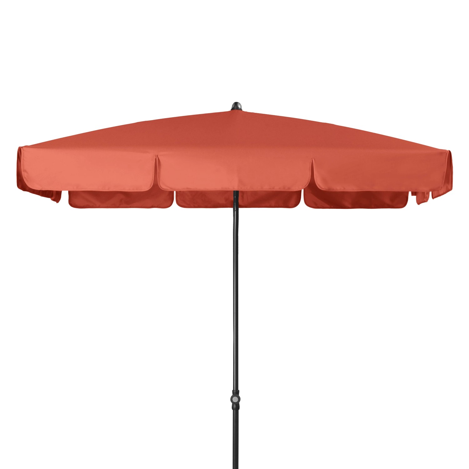 Doppler Balkonschirm Sunline Waterproof 115 cm x 188 cm Terracotta mit Schieber