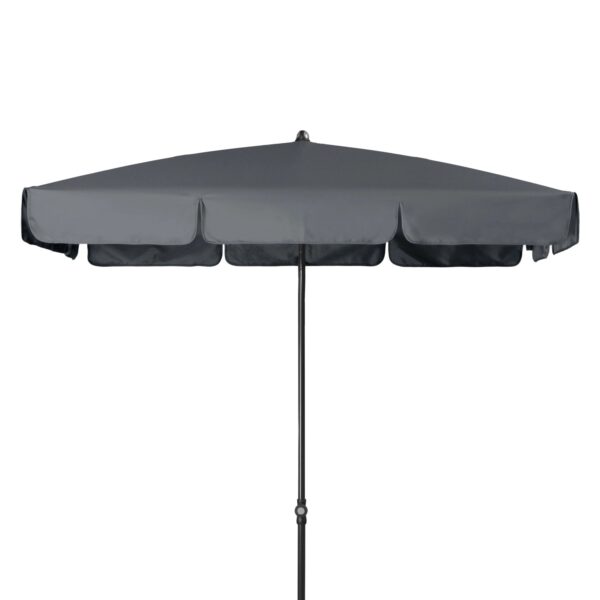 Doppler Balkonschirm 115 cm x 188 cm Anthrazit mit Push-Up Mechanik Doppler Balkonschirm 115 cm x 188 cm Anthrazit mit Push-Up Mechanik