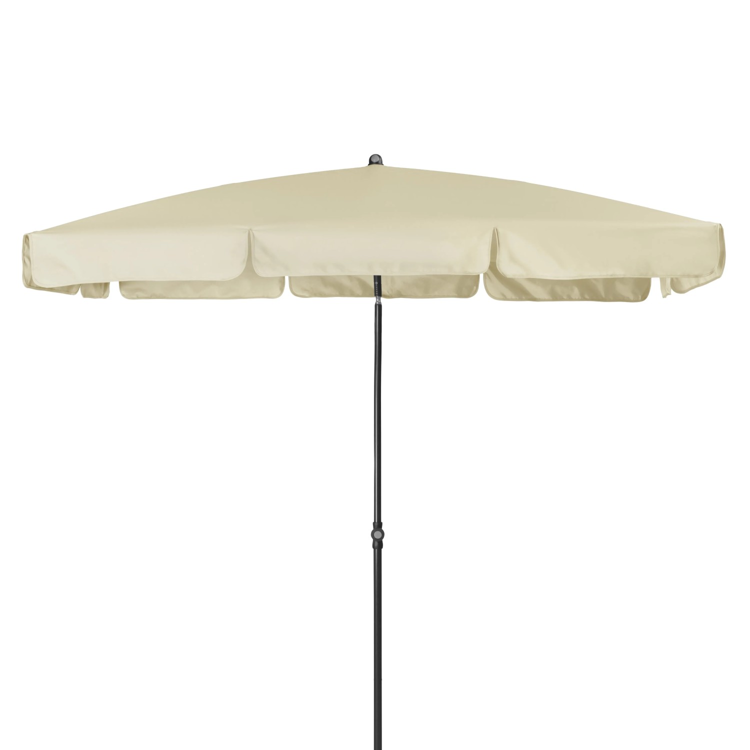 Doppler Balkonschirm Sunline Waterproof 118 cm x 218 cm Natur mit Knickfunktion