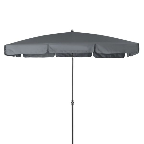 Doppler Balkonschirm 118 cm x 218 cm Anthrazit mit Knickfunktion