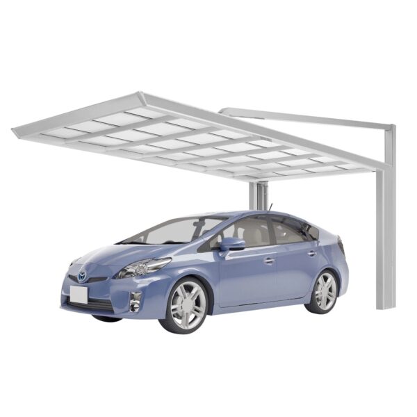 Ximax Carport Miro Next Typ 2351 Typ 60 Stahl-Look 233x515cm Sonderfertigung