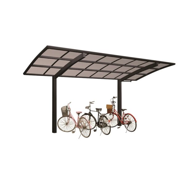 Ximax Alu Carport Portoforte Mini Typ 60 Schwarz 201 cm x 254 cm Sonderfertigung