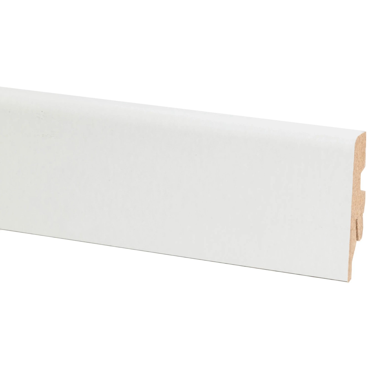 Sockelleiste Weiß 60 mm x 20 mm x 2.600 mm