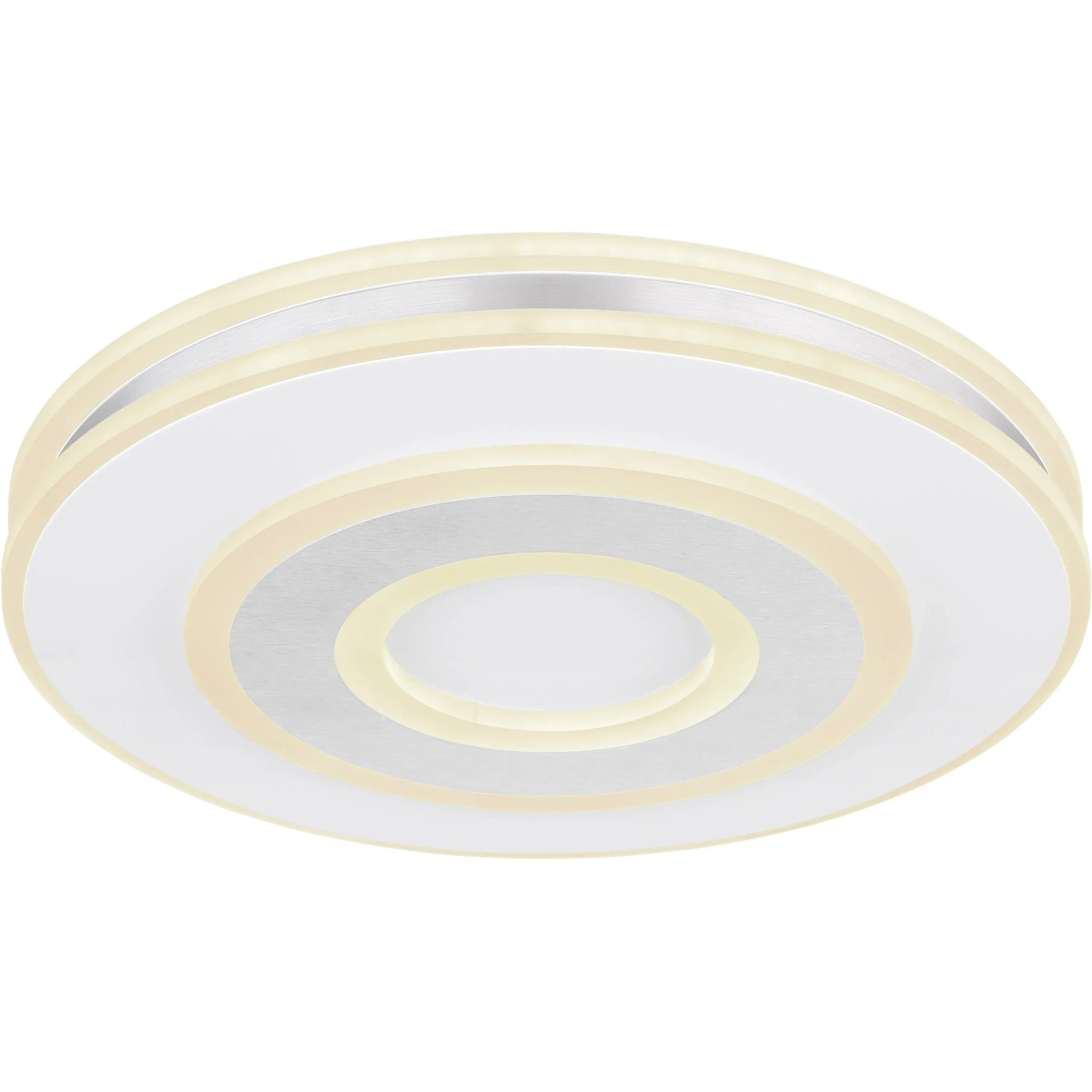 Globo LED-Deckenleuchte Maru Metall Weiß 48 W, 230 V