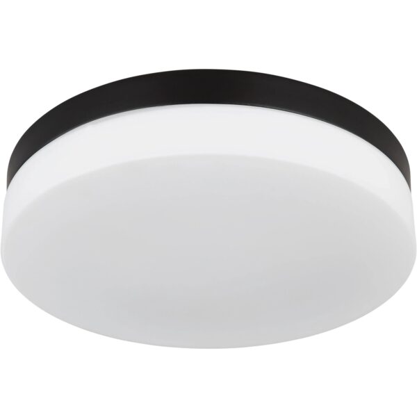 Globo Außenleuchte 3-flammig Schwarz Matt Ø 30 cm x 6,5 cm Globo Außenleuchte 3-flammig Schwarz Matt Ø 30 cm x 6,5 cm