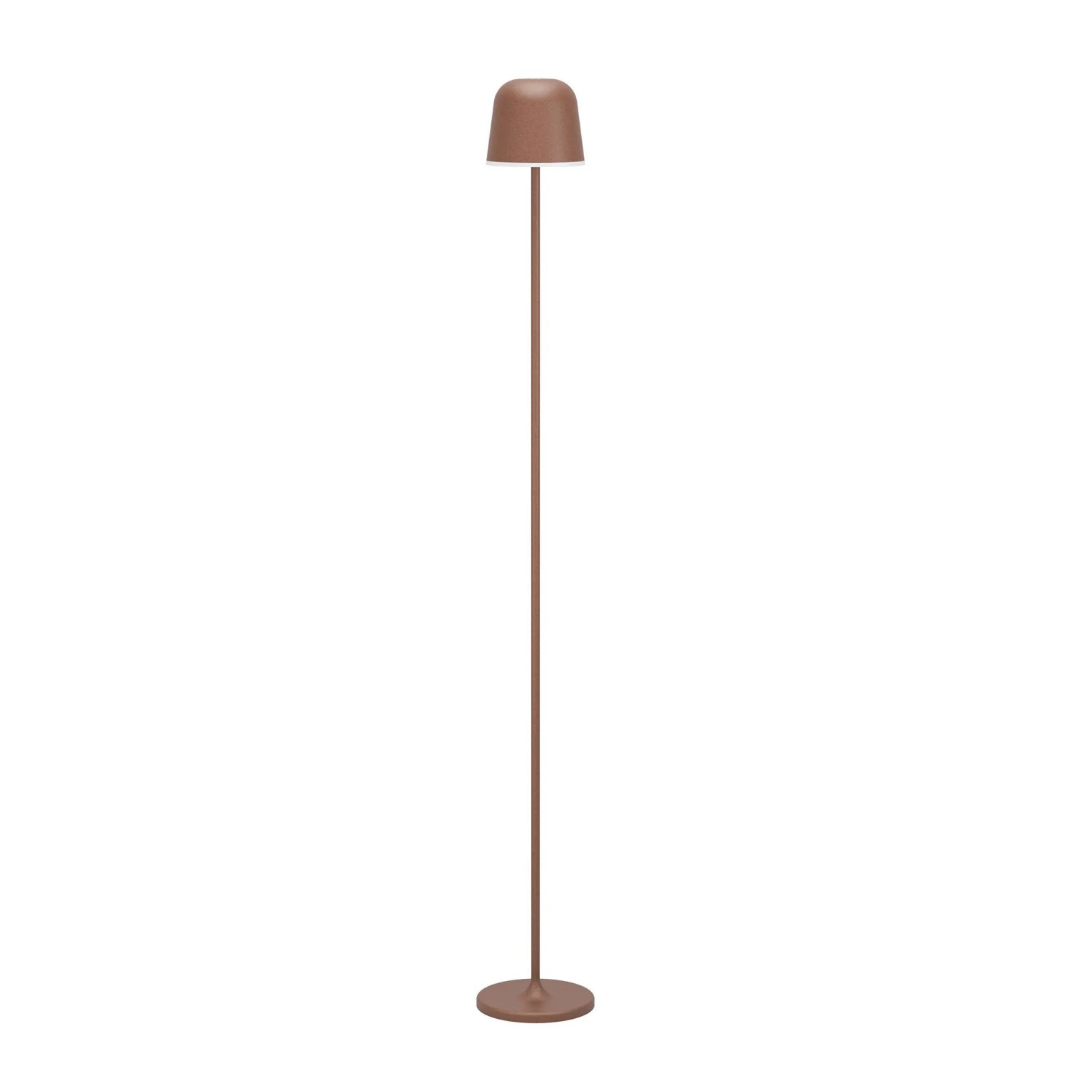 EGLO LED Akku Stehlampe MANNERA-L kabellose Touchdimmer Rostbraun IP54