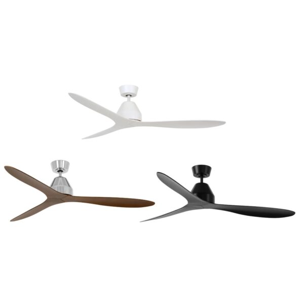 Lucci Air Energiespar Deckenventilator Whitehaven 142 cm mit Fernbedienung in Schwarz Lucci Air Energiespar Deckenventilator Whitehaven 142 cm mit Fernbedienung in Schwarz