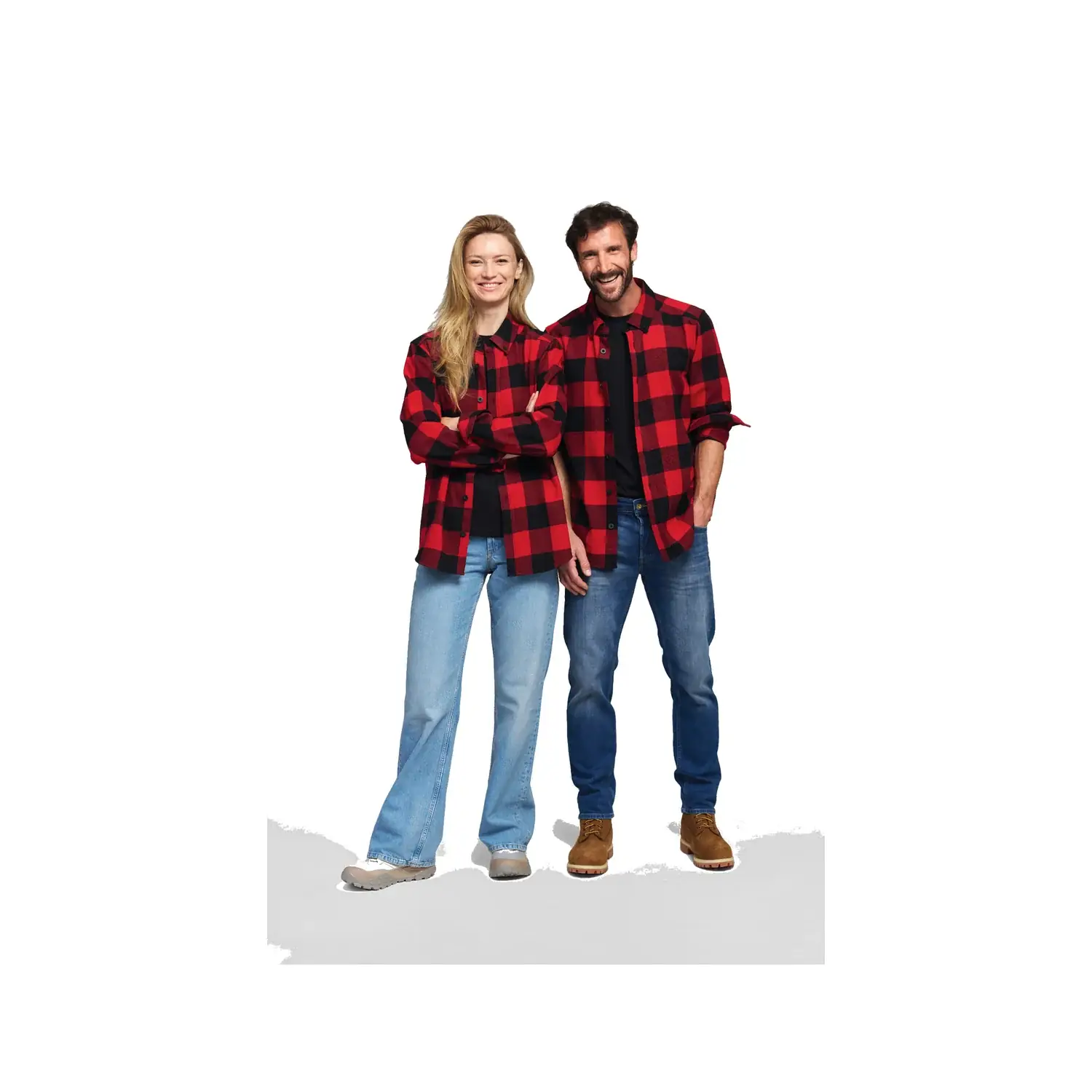 STIHL Hemd PLAID RED BLACK