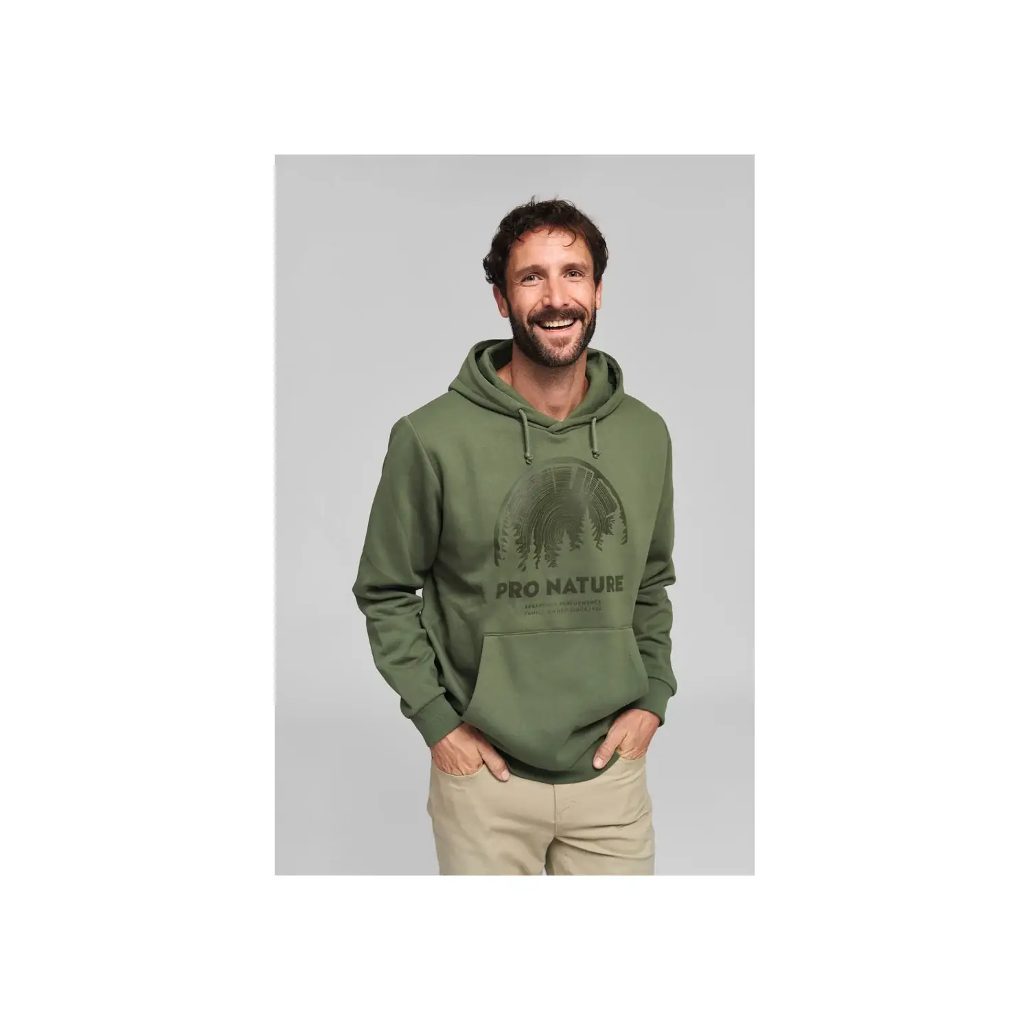 STIHL Hoodie PRO NATURE Grün