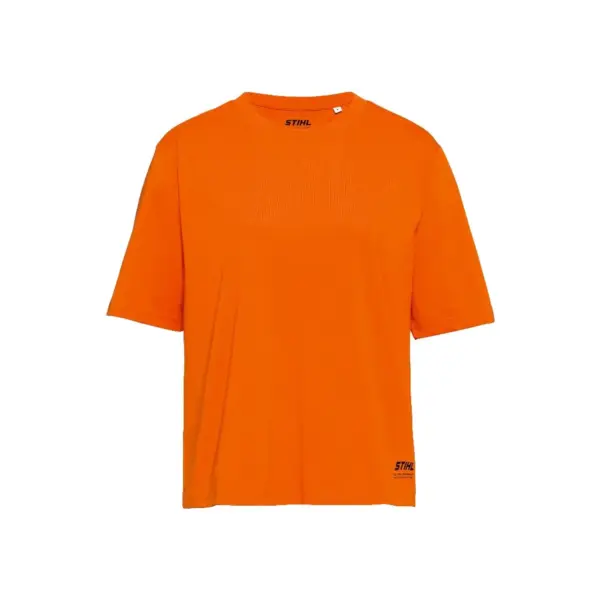 STIHL T-Shirt Damen SUSTAINABLE BOXY Orange STIHL T-Shirt Damen SUSTAINABLE BOXY Orange