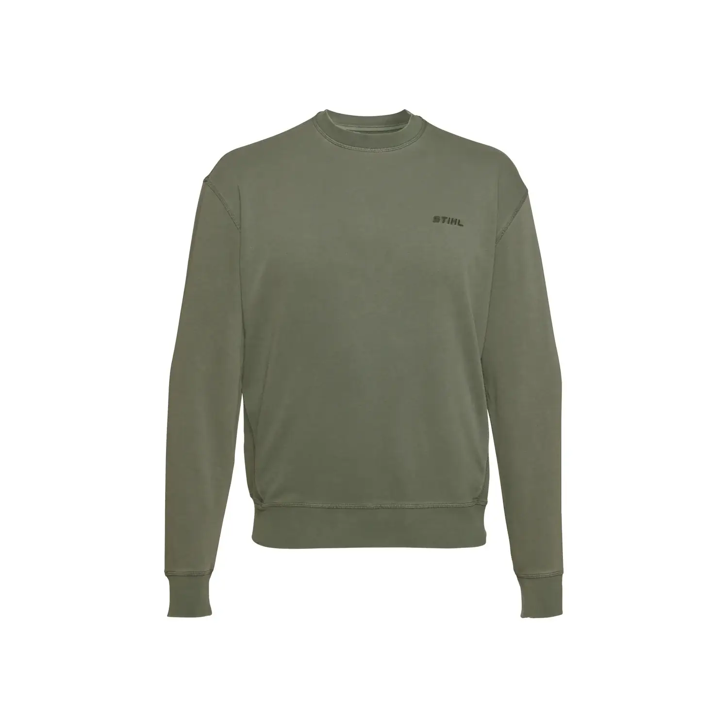 STIHL Sweatshirt PIGMENT DYE OLIV
