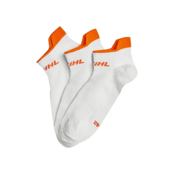 STIHL Socken 3erSet SNEAKER Weiß Kinder