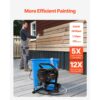 VEVOR Airless-Farbspritzgerät mit Ständer 650 W hocheffizientes Airless Spritzgerät 3000 PSI elektrische – Bild 2