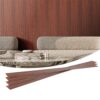 VEVOR Akustikpaneele 8er-Set, 2450 x 166 mm, WPC-Akzent-Wandpaneele aus Holz für moderne Innenwände