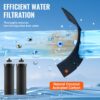 VEVOR Wasserfilter-Ersatz Reinigungselemente, Aktivkohle-Ersatzfilter 2er-Pack – Bild 4 VEVOR Wasserfilter-Ersatz Reinigungselemente, Aktivkohle-Ersatzfilter 2er-Pack – Bild 4
