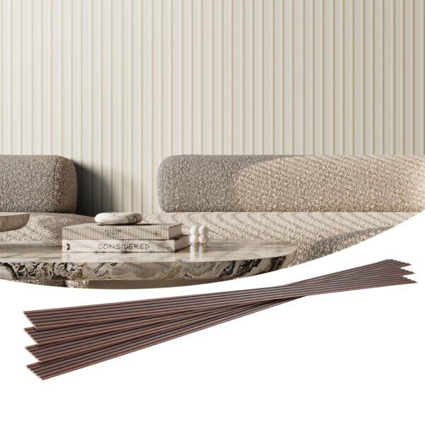 VEVOR Akustikpaneele, 8er-Set, 2450 x 166 x 9 mm, WPC-Akzent-Holzwandpaneele für moderne Innenwände VEVOR Akustikpaneele, 8er-Set, 2450 x 166 x 9 mm, WPC-Akzent-Holzwandpaneele für moderne Innenwände