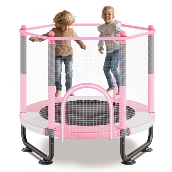 VEVOR Kindertrampolin Outdoor-Trampolin Mini Freizeittrampolin 1545 mm für Kleinkinder mit Sicherheitsnetz VEVOR Kindertrampolin Outdoor-Trampolin Mini Freizeittrampolin 1545 mm für Kleinkinder mit Sicherheitsnetz