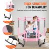 VEVOR Kindertrampolin Outdoor-Trampolin Mini Freizeittrampolin 1545 mm für Kleinkinder mit Sicherheitsnetz – Bild 5 VEVOR Kindertrampolin Outdoor-Trampolin Mini Freizeittrampolin 1545 mm für Kleinkinder mit Sicherheitsnetz – Bild 5