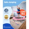 VEVOR Kindertrampolin Outdoor-Trampolin 91,44 cm faltbares Trampolin mit Griff – Bild 2