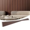 VEVOR Akustikpaneele 8er-Set, 2450x166mm, WPC-Akzent-Wandpaneele aus Holz für moderne Innenwände