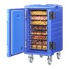 VEVOR Isolierter Speisenbehälterträger Warmhaltebox für Gastronomie 120 L