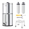 VEVOR Schwerkraft Wasserfiltersystem Edelstahl Arbeitsplattensystem 7,8+8,5L Wasserfiltrationssystem VEVOR Schwerkraft Wasserfiltersystem Edelstahl Arbeitsplattensystem 7,8+8,5L Wasserfiltrationssystem