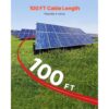 VEVOR 30,48m Solarkabel, 10AWG Kabel, IP67 wasserdichtes PV-Kabel für Solarmodule zu Hause – Bild 3