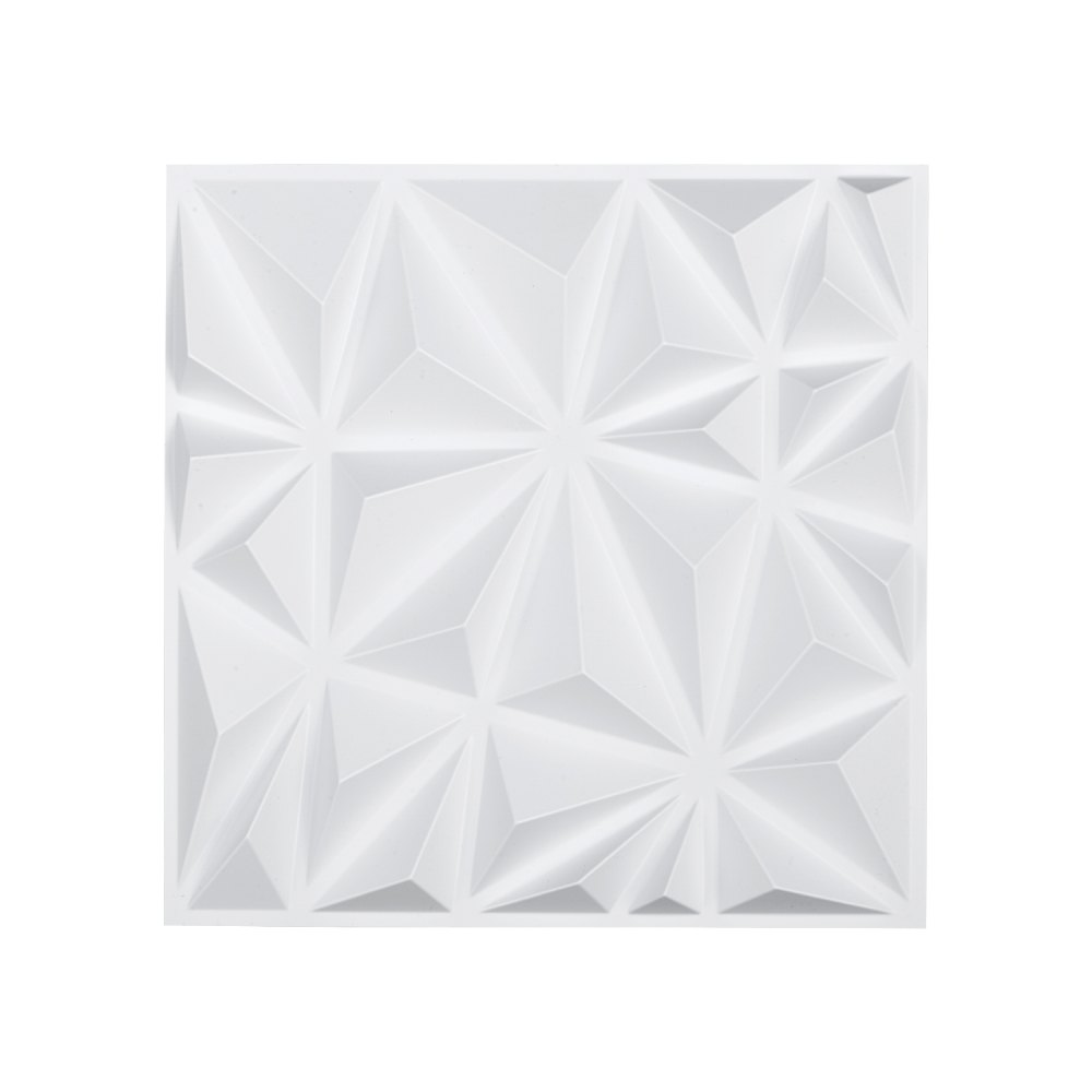 VEVOR 3D-Wandpaneele 33er-Set, 30x30 cm PVC-Moderne minimalistische Wandverkleidung, 2,97 m² Deckkraft