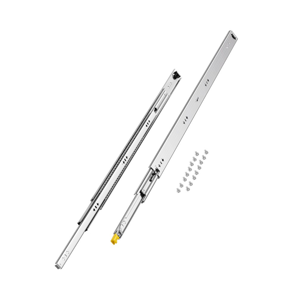 VEVOR Schubladenführung mit Vollauszug, 1 Paar, 950 mm, Tragkraft 113,4 kg