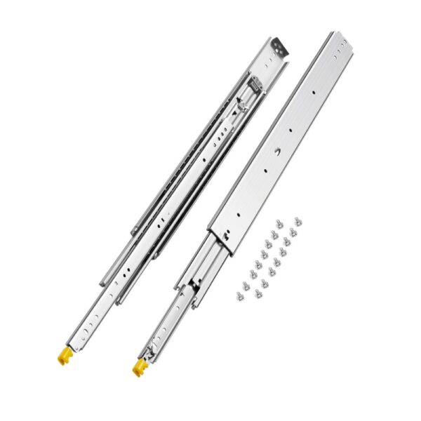 VEVOR 1 Paar Schubladenschienen mit Vollauszug 812 mm, 226 kg Tragkraft, Kugellager mit Sperre