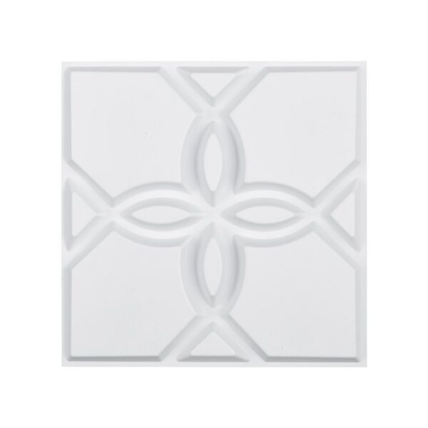 VEVOR 3D-Wandpaneele, 33er-Set 30x30 cm PVC-Wandverkleidung im modernen minimalistischen Blumendesign