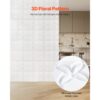 VEVOR 3D-Wandpaneele, 33er-Set 30x30 cm PVC-Wandverkleidung im modernen minimalistischen Blumendesign – Bild 2