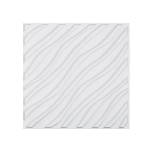 VEVOR 3D-Wandpaneele, 12er-Set, 50x50 cm PVC-Moderne minimalistische Wandverkleidung
