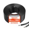 VEVOR 30,48m Solarkabel, 10AWG Solar-Verlängerungskabel, IP67 wasserdichtes PV-Kabel für Solarmodule zu Hause