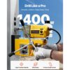 VEVOR Magnetbohrmaschine Kernbohrmaschine 1400 W (40 mm Bohrdurchmesser), 800 U/min Drehzahl – Bild 2